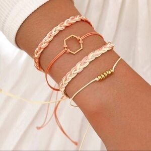 3/$30 💛 4pcs Boho String Bracelets